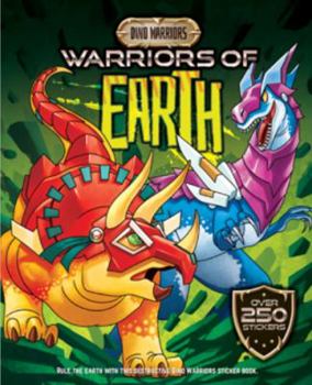 Paperback Dino Warrior Sticker & Activity: Warriors of Earth Book