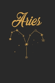 Aries Zodiac Notebook - Birthday Boy Journal Planner: May April Organizer For Men Women Kids Dot Grid