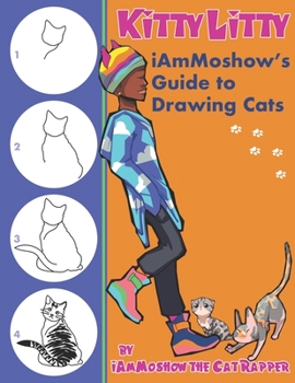 Paperback Kitty Litty: iAmMoshow's Guide to Drawing Cats Book