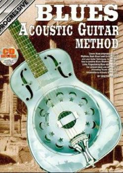 Paperback Blues Acoustic Guitar Method Bk/CD Book