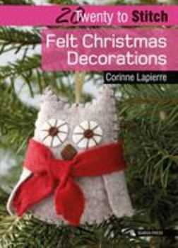 Paperback Felt Christmas Decorations Book