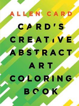 Paperback Card's Creative Abstract Art Coloring Book