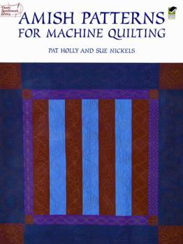 Paperback Amish Patterns for Machine Quilting Book