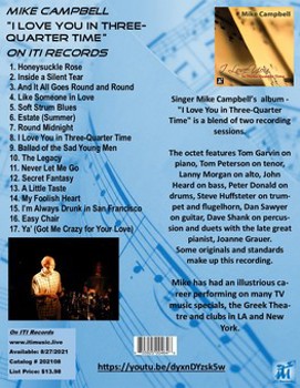 Music - CD I Love You In Three Quarter Time Book