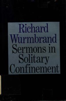 Hardcover Sermons in Solitary Confinement Book