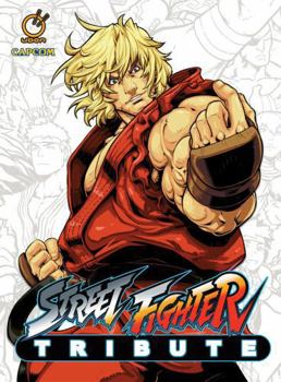 Hardcover Street Fighter Tribute Book
