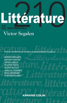 Littérature N°210 2/2023: Victor Segalen
