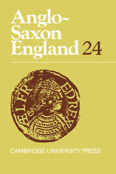 Hardcover Anglo-Saxon England: Volume 24 Book