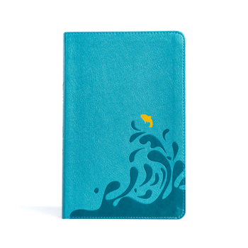 Imitation Leather CSB Easy-For-Me Bible for Early Readers, Aqua Blue Leathertouch Book