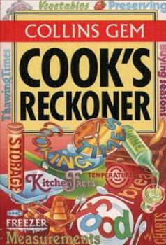 Paperback Cook's Reckoner (Collins Gem) Book