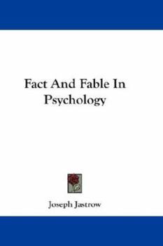 Hardcover Fact And Fable In Psychology Book