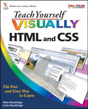 Paperback Teach Yourself Visually HTML and CSS Book