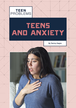 Hardcover Teens and Anxiety Book