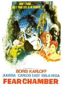 DVD The Fear Chamber Book
