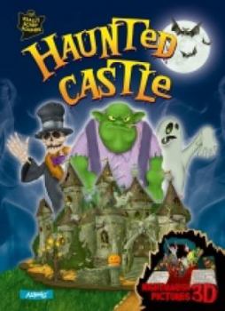 Hardcover Haunted Castle: 3D Nightmarish Pictures Book