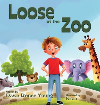 Hardcover Loose at the Zoo Book