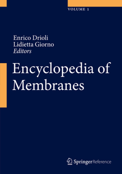 Hardcover Encyclopedia of Membranes Book