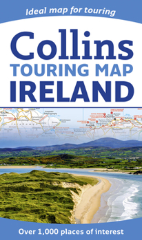 Map Collins Touring Map Ireland Book