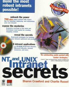 Paperback Windows NT and UNIX Intranet Secrets: With CDROM Book