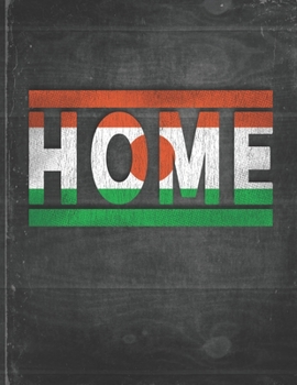 Home: Niger Flag Personalized Retro Gift for Nigerien Retired Coworker Friend Party  Undated Planner Daily Weekly Monthly Calendar Organizer Journal