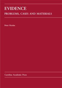 Hardcover Evidence: A Problem-Based and Comparative Approach Book