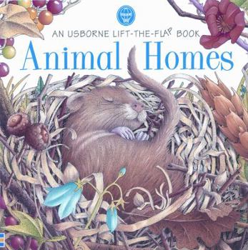 Paperback Animal Homes Book