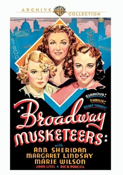 DVD Broadway Musketeers Book