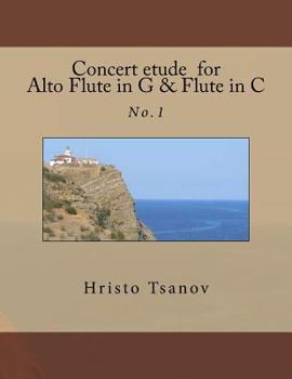 Paperback Concert etude for Alto Flute in G and Flute in C: No.1 Book