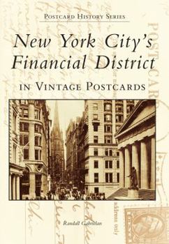 Paperback New York City's Financial District in Vintage Postcards Book