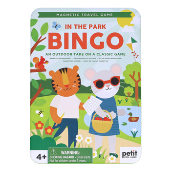 Petit Collage in-The-Park Bingo Magnetic Travel Game