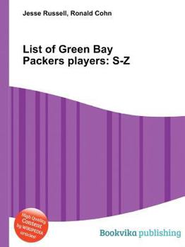 Paperback List of Green Bay Packers Players: S-Z Book