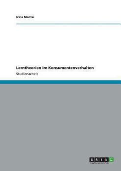 Paperback Lerntheorien im Konsumentenverhalten [German] Book