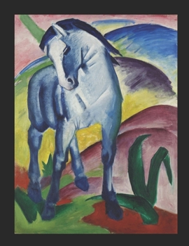 Paperback Agenda planificateur Franz Marc Cheval bleu: L'agenda planificateur Franz Marc Cheval bleu [French] Book