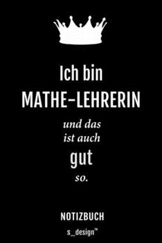 Notizbuch f�r Mathe-Lehrer / Mathe-Lehrerin: Originelle Geschenk-Idee [120 Seiten kariertes blanko Papier]