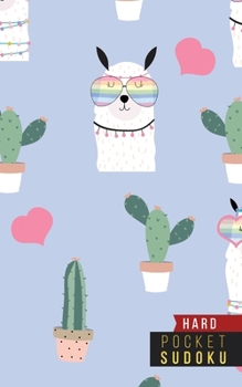 Pocket Sudoku Easy: 158 Easy Sudoku Puzzles - Pocket Sudoku Puzzle Books - Large Print Sudoku Puzzle Books For Adults - Sudoku For Seniors - Travel Size - Alpacas