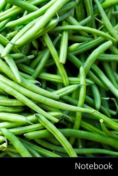 Paperback Notebook: 豆、 収穫、 野菜、 食物、 元気、 & Book