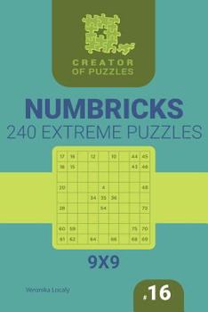 Paperback Creator of puzzles - Numbricks 240 Extreme (Volume 16) Book
