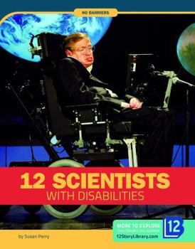 Paperback 12 Scientists with Disabilities Book