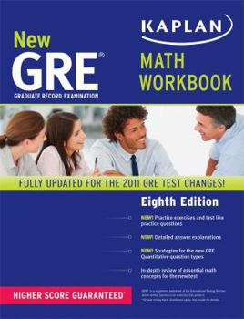 Paperback New GRE Math Workbook Book