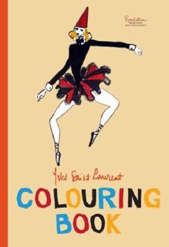Paperback Yves Saint Laurent Colouring Book