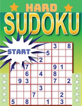 Paperback Hard Sudoku Puzzle Book