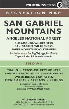 Map Map San Gabriel Mountains Book