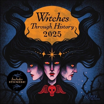 Calendar Witches Through History 2025 Wall Calendar Book