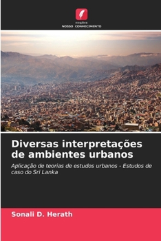 Paperback Diversas interpretações de ambientes urbanos [Portuguese] Book