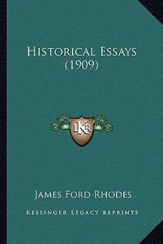 Paperback Historical Essays (1909) Book