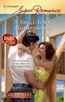 Mass Market Paperback A Small-Town Homecoming [Large Print] Book