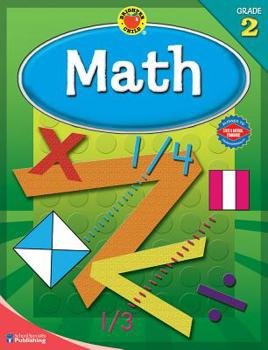 Paperback Math, Grade 2 (Brighter Child Workbooks) Book