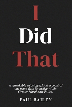 Paperback I Did That Book