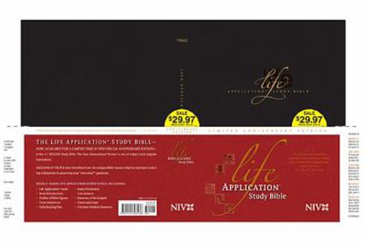 Hardcover Life Application Study Bible-NIV-Anniversary Book