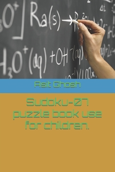 Sudoku-07 puzzle book use for children.